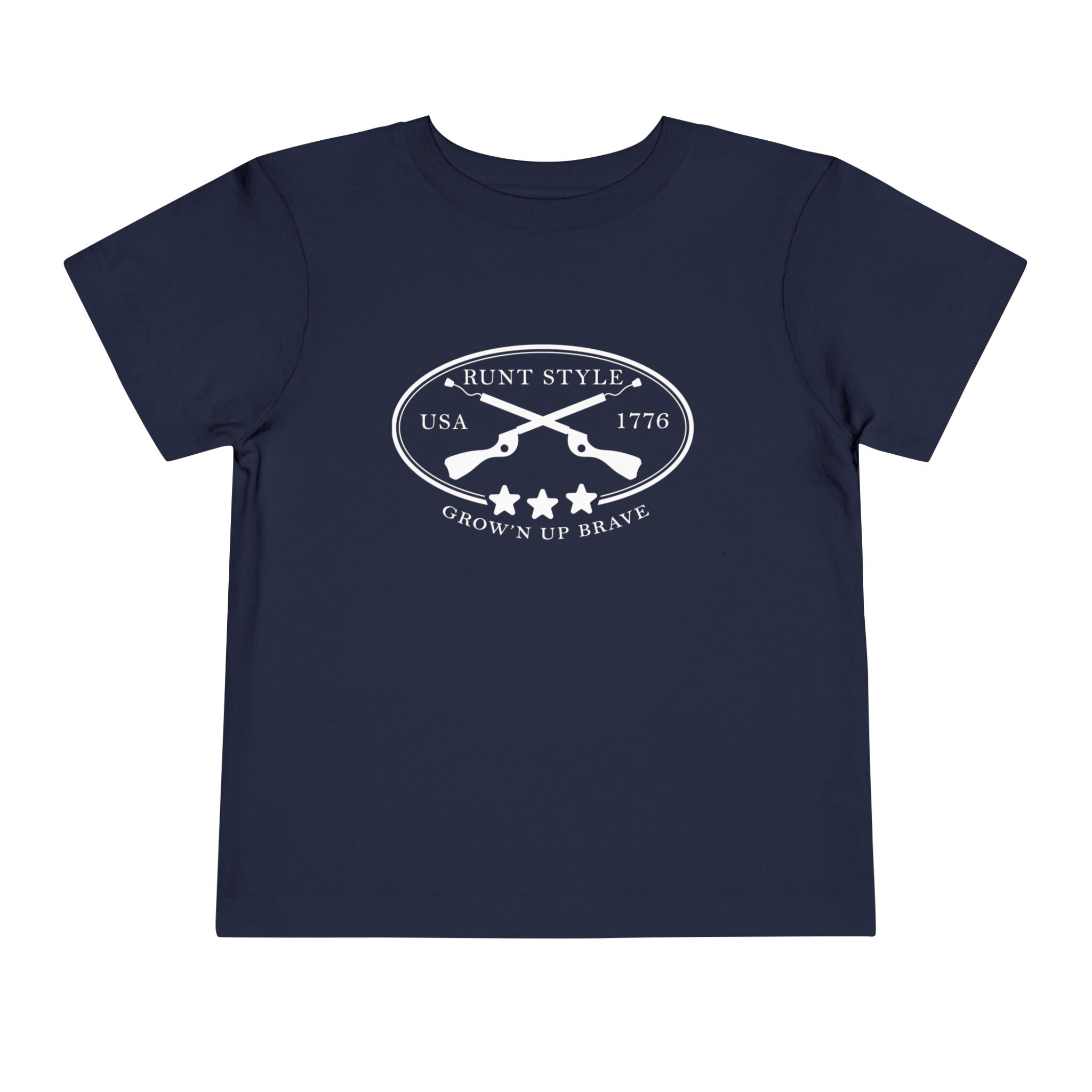 Mini Patriot “Runt Style” Kids T-Shirt – Growing Up Brave Edition