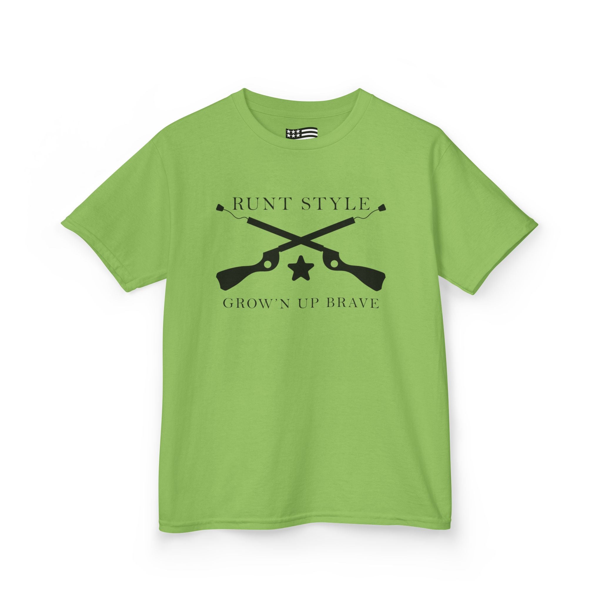 Proud KidsPatriot Shirt – Runt Style “Growing Up Brave” Edition