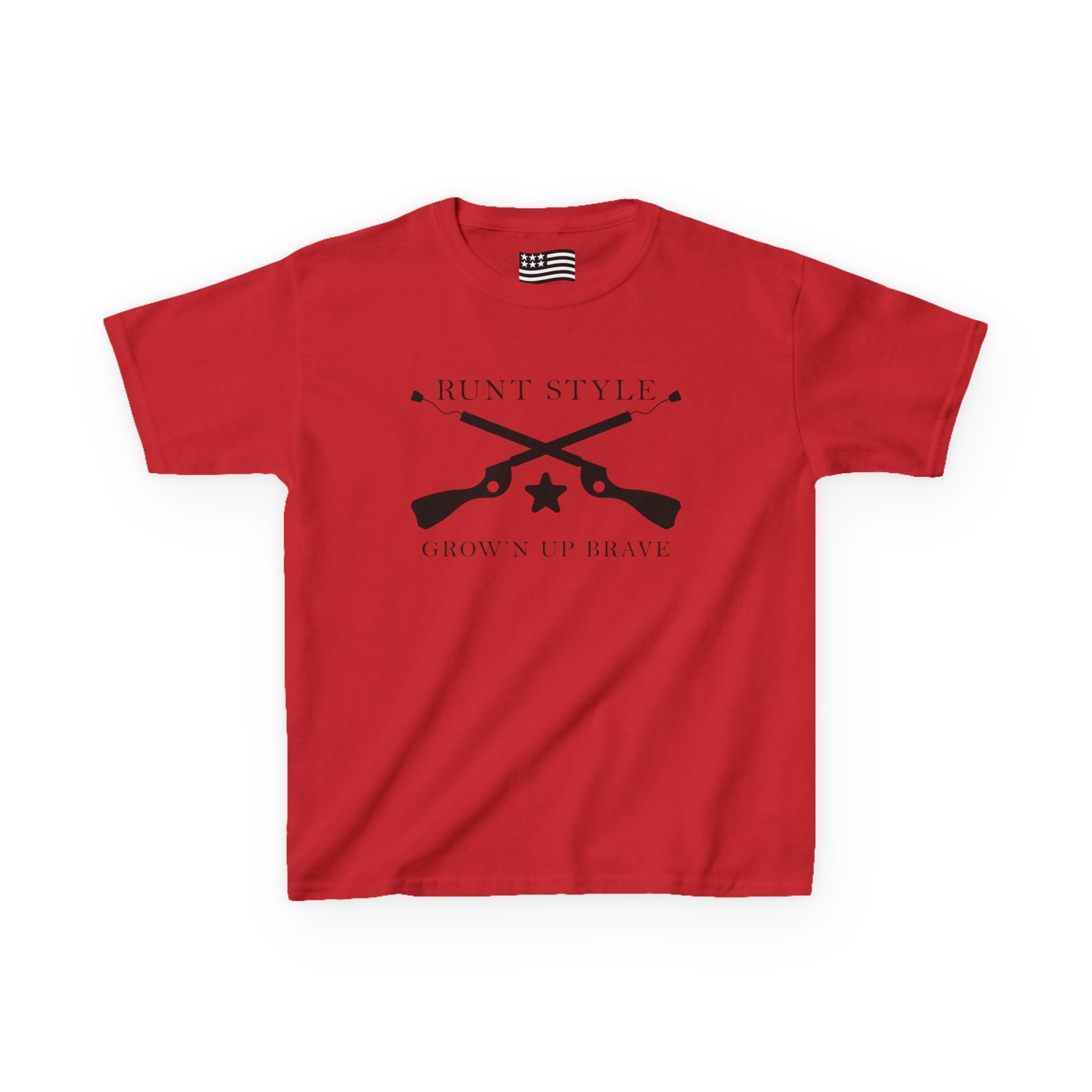 Proud KidsPatriot Shirt – Runt Style “Growing Up Brave” Edition