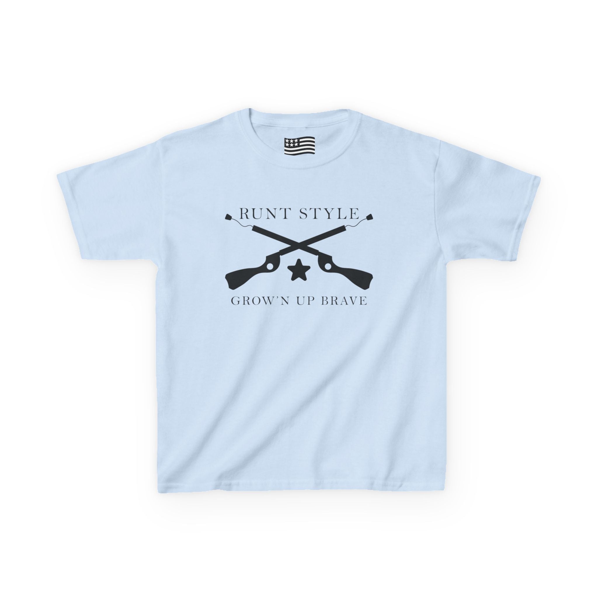 Proud KidsPatriot Shirt – Runt Style “Growing Up Brave” Edition