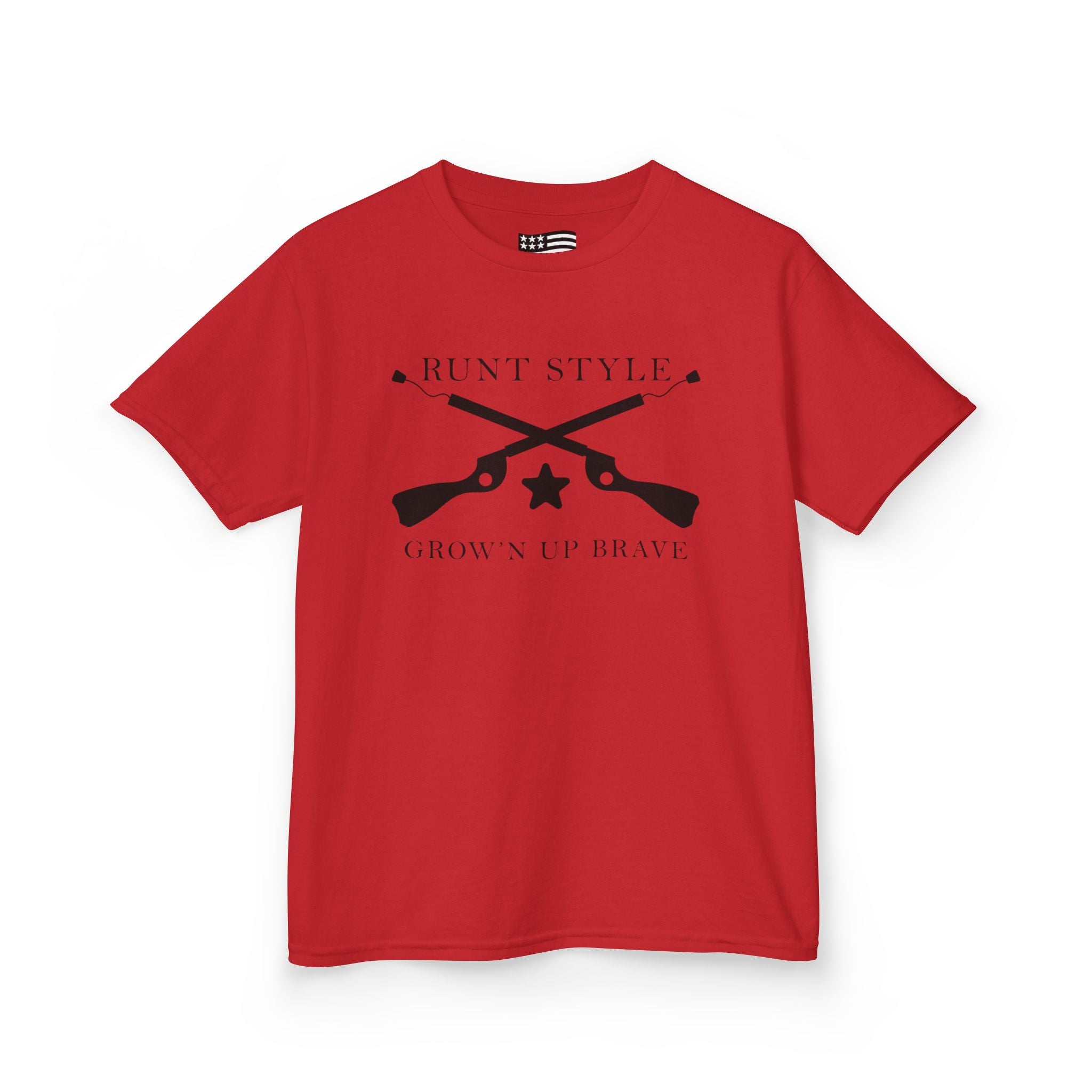 Proud KidsPatriot Shirt – Runt Style “Growing Up Brave” Edition