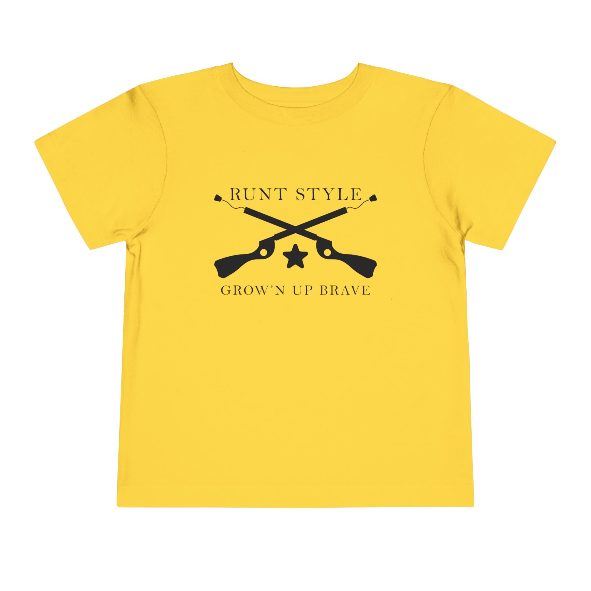 Proud Mini Patriot Shirt – Runt Style “Growing Up Brave” Edition